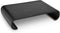 Navaris Wood Monitor Stand Riser - Desktop Organizer for PC TV Screen, Oak with Black Stain
