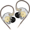KZ EDX Lite in-ear Headphones, HiFi Earphones with Detachable Cable, Audiphiles ‘in-ear Monitor (Transparent)