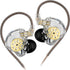 KZ EDX Lite in-ear Headphones, HiFi Earphones with Detachable Cable, Audiphiles ‘in-ear Monitor (Transparent)