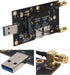 NGFF (M.2) to USB 3.0 Adapter, M.2 B Key Converter to USB Reader with SIM Card Slot