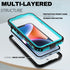 BEASTEK iPhone 14 Plus Waterproof Case, TRE Series MagSafe Shockproof Dustproof IP68 Case with Built-in Screen