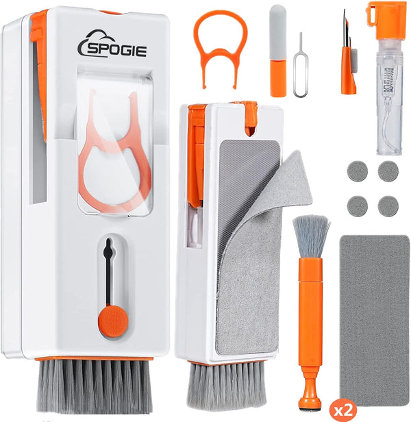 11-in-1 Keyboard Cleaning Kit, Laptop Cleaner with Brush for Cell Phone, Earbuds, Camera Lens, Computer &