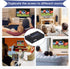 ENBUER 1x4 1 4 3D 4K 2K PS3, HDMI Splitter, in Out HDMI Splitter Audio Video Distributor Box Support & x Compatible