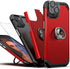 IDweel for iPhone 15 Plus Case with Screen Protector+360°Ring Holder Stand+Camera Lens Protector,2 in 1 Shockproof Slim Fit Hybrid Heavy Duty Hard PC Cover Soft Silicone Bumper Full Body Case,Red