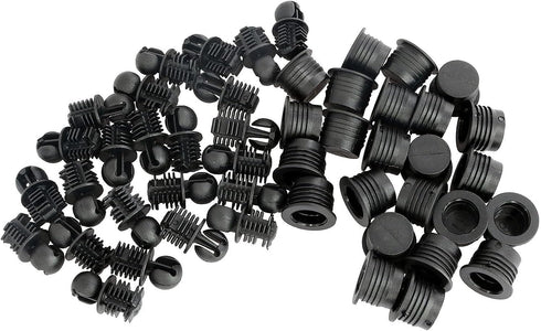 Speaker Grill Guide 24Pairs - Black Plastic Ball and Socket Type Grill Guides, Speaker Parts Accessories