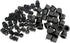Speaker Grill Guide 24Pairs - Black Plastic Ball and Socket Type Grill Guides, Speaker Parts Accessories