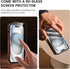 Goton iPhone 15 Plus Case - Heavy Duty Shockproof Bumper with Screen Protector & Slide Camera Cover, Red