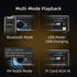 Auroky JSD-520 Charging/MP3/AUX/TF, Car Stereo Audio Single Din Bluetooth Handsfree FM Radio Receiver USB No CD Player