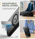 Dexnor 15 Cover,6.1 inch,Black for iPhone Case with Slide Camera Cover & Adjustable Kickstand, Compatible with MagSafe
