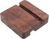 Generic Wood Cell Phone Holder and Tablet Stand for Desk, Double Groove Walnut