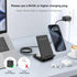 Wireless Charger, 2 in 1 Dock Stand, Foldable 20W Fast Charging for iPhone 15 Pro 14 13 12 11 Pro Max XS, AirPods,