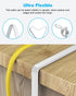 DDMALL CAT 8 Ethernet Cable, 1.5ft to 100ft Flat LAN Cable, 40Gbps High Speed Internet Cable with RJ45 Connector