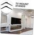 VOSAREA Sturdy TV Base Stand Replacement - Sleek Design for Home Use