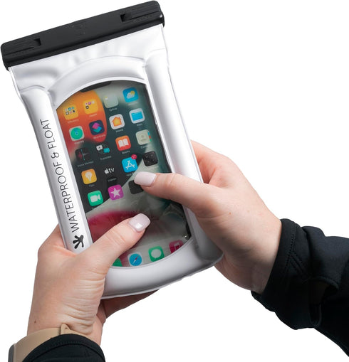 geckobrands Float Phone Dry Bag, Waterproof & Floating Phone Pouch for Most iPhone and Samsung Galaxy Models