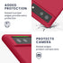 kwmobile Case Compatible with Google Pixel 6, TPU Silicone Phone Cover with Soft Finish, Sweet Cherry