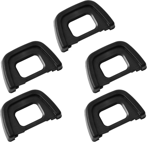 uxcell Camera Eyecup Eyepiece, 5 Pcs Cameras Rubber Eye Cup Viewfinder Protector