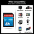 INDMEM SD Card 4GB SDHC Class 4 Flash Memory Card, 2 Packs for Digital Cameras