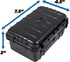CASEMATIX 8" Waterproof Small Hard Case with Customizable Foam for Portable Electronics, Tools, and Accessories