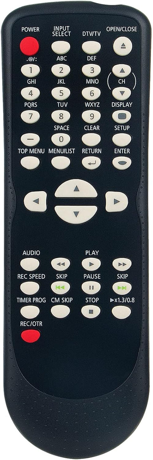 ZdalaMit NB657UD RTNB657UD Replacement Remote Control Commander Compatible with Sylvania DVD Recorder ZC350SL8