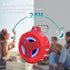 EBODA Bluetooth Shower Speaker, Waterproof IPX7 Portable with True Wireless Stereo, 2000mAh LED Light for Shower, Pool,