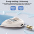 Generic Bluetooth Pillow Speaker with Wireless Earbuds for Sleeping, Mini Portable Under Pillow Speaker with White
