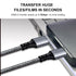 3.0 20Ft, 20FT) Tan QY USB A to A Male Cable USB Male to Male Cable Double End USB Cord Compatible with Hard Drive