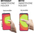 6 Pieces Phone Finger Grip Portable Telescopic Finger Strap, Silicone Mobile Phone Ring Stand Grip Strap for Most Mobile