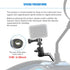 Motorcycle Rearview Mirror Mount for GoPro, Aluminum Bracket Holder (360 Degree Rotation & 10mm Hole) Compatible with