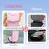 COOEXES Pink Foldable Magnetic Phone Mount, Hidefold Ultra-Thin Magnetic Phone Holder for Car with Dual Side Strong