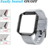 LEEFOX Compatible Blaze Bands with Frame, Sport Silicone Replacement Strap for Blaze Smart Fitness Watch - 10Pack