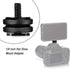 Weewooday 8 Pack 1/4"-20 Set Hot Shoe Adapter Kit, Cold Shoe Mount & Flash Stand Mount for DSLR Camera Rig, Tripod