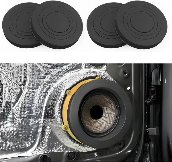 Figpade 4PCS Speaker Foam Rings Kit,3-Size 6" 6.5" 6.75" Speaker Gasket for Enhanced