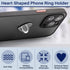 6 Pcs Cell Phone Ring Holder Stand, Adhesive Metal Finger Grip Universal Ring Holder for Cell Phone Tablet Accessories