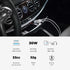 Innergie 30D 30W USB-C Car Charger, 2 Ports | Fast Charging (USB PD & QC3.0) Superior Safety Surround with