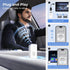 CZOCPOS 2 1 10 11 Wireless Carplay Adapter for iPhone, Convert Wired Car Play to Wireless, in Plug and Play Mini