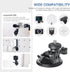 Strong Suction Cup Mount for Dashboard, LED Mic Travel Lighting Accessories for Makeup, Adjustable Car Dash