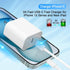 iPhone 16 15 Charger, USB C Fast Wall Charger 4-Pack with 6 ft USB C Cable for iPhone 16/15 Pro/AirPods