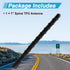 LQYLMY 7" 1500 2006-2025, Upgraded Spiral AntennaShort Radio Antenna Mast Compatible with Chevrolet Silverado Car Wash