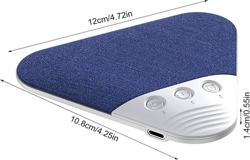 Generic Under Pillow Speaker, Sleep Speaker Under Pillow, White Noise Machine for Sleeping, Portable Device with Timer