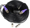 VideoSecu 150ft Pre-made All-in-One HD CCTV Security Camera Cable Video Power Extension Wire