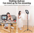 Nagnahz 8000mAh Smartphone Ring Selfie Light Kit Handheld LED Mobile Video Stabilizer Fill Lighting Rig Lights Built