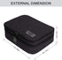 Jelly Comb Electronics Organizer Bag for Travel, Waterproof Cable Storage for Charging Cables, Power Bank, iPad