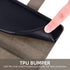 Asuwish Grey Wallet Cover for Motorola Edge+ Plus 2022/Edge X30/30 Pro, with Tempered Glass Screen Protector