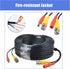 150ft Black Video Power BNC Cable Cord Lead Wires Replacement for Kguard CCTV DVR Security Cameras