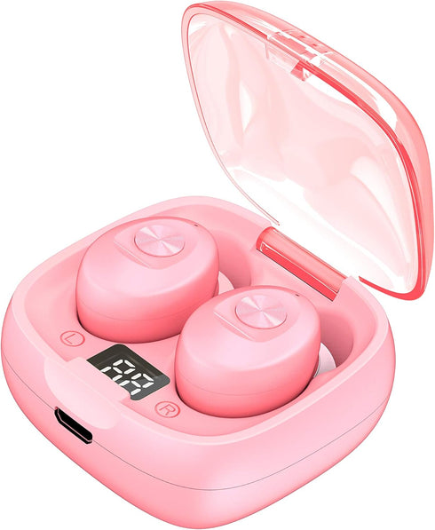 URIZONS Mini TWS Gaming Earbuds, Wireless Earphones with Charging Case, Low-Latency, Suitable for
