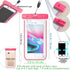 Waterproof Phone Pouch, Universal Waterproof Phone Case, Dry Bag for iPhone 15 14 13 12 11 Pro Max XR SE XS 8 7 6S