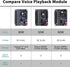 60W Voice Playback Module, PEMENOL DC 9-24V High Power Music Player Mp3 Trigger Amplifier with 64Mbit Flash Storage