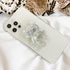 Transparent Mobile Phone Grip Stand | Bear Phone Folding Finger Stand, Easy Installation Smooth 3D Laser Phone Folding