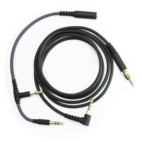 NewFantasia Replacement Audio Cable for EPOS H6Pro, PC38X, GSP 301, GSP 300, GSP 302, GSP 602, GSP 601 (2m/6.6ft)