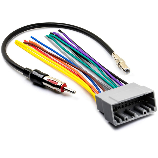 yddmyo Radio Stereo Wiring Harness and Antenna Adapter Cable Compatible with 2002-2007 Dodge